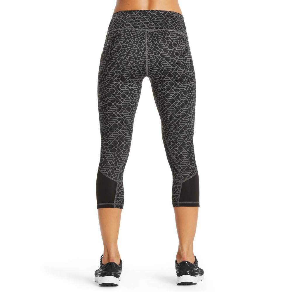 MISSION VaporActive System Mid-Rise Capri Leggings Color Moonless Night Geo Med - Picture 5 of 9